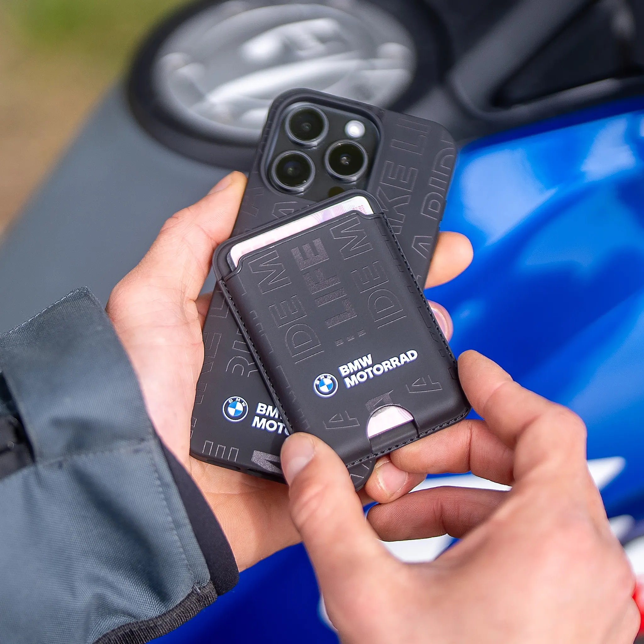 BMW Motorrad Card Wallet - Image 4